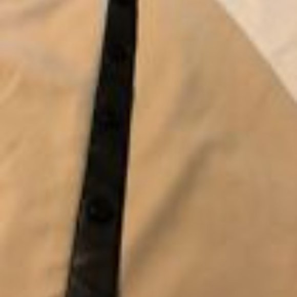 Calvin Klein Women's Dress Beige & Black Faux Leather Sleeveless Stretch - Picture 11 of 11